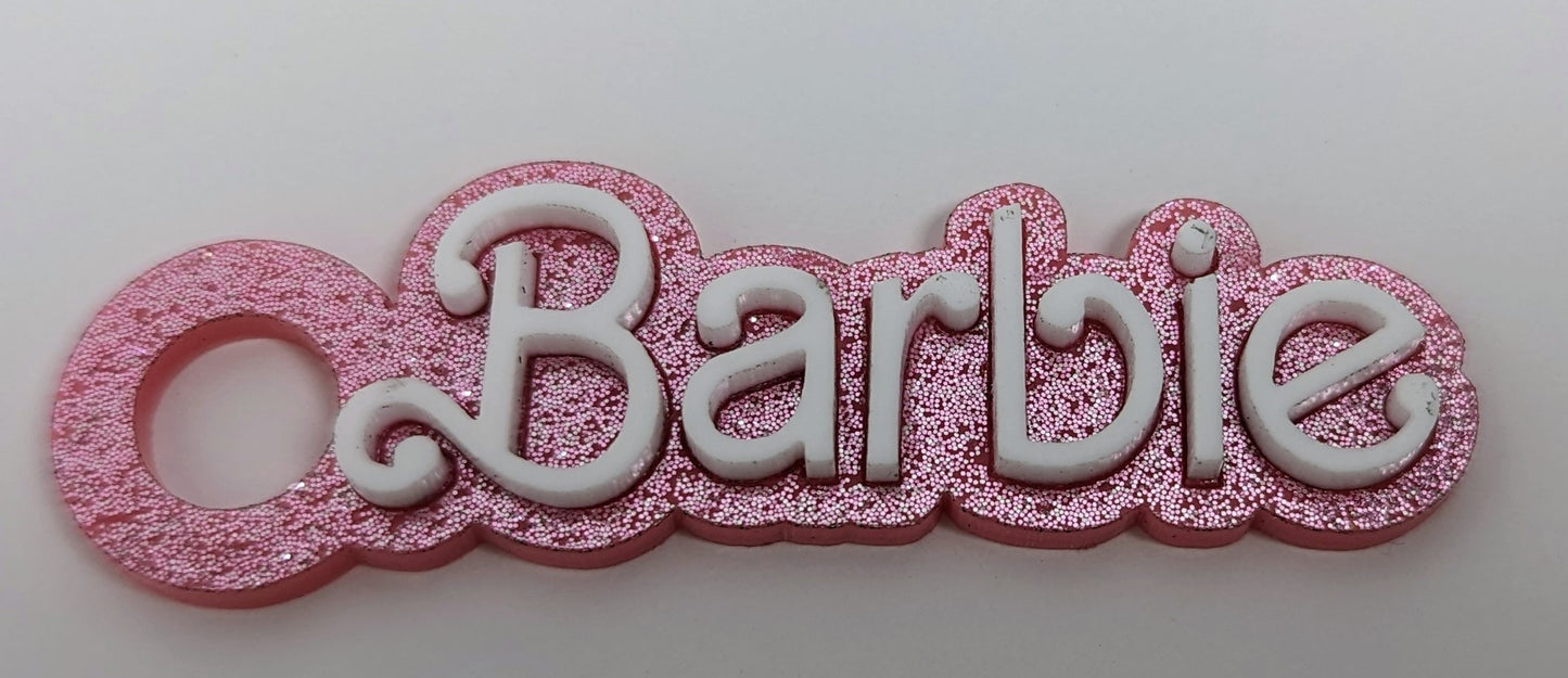 Barbie Stanley Cup Topper