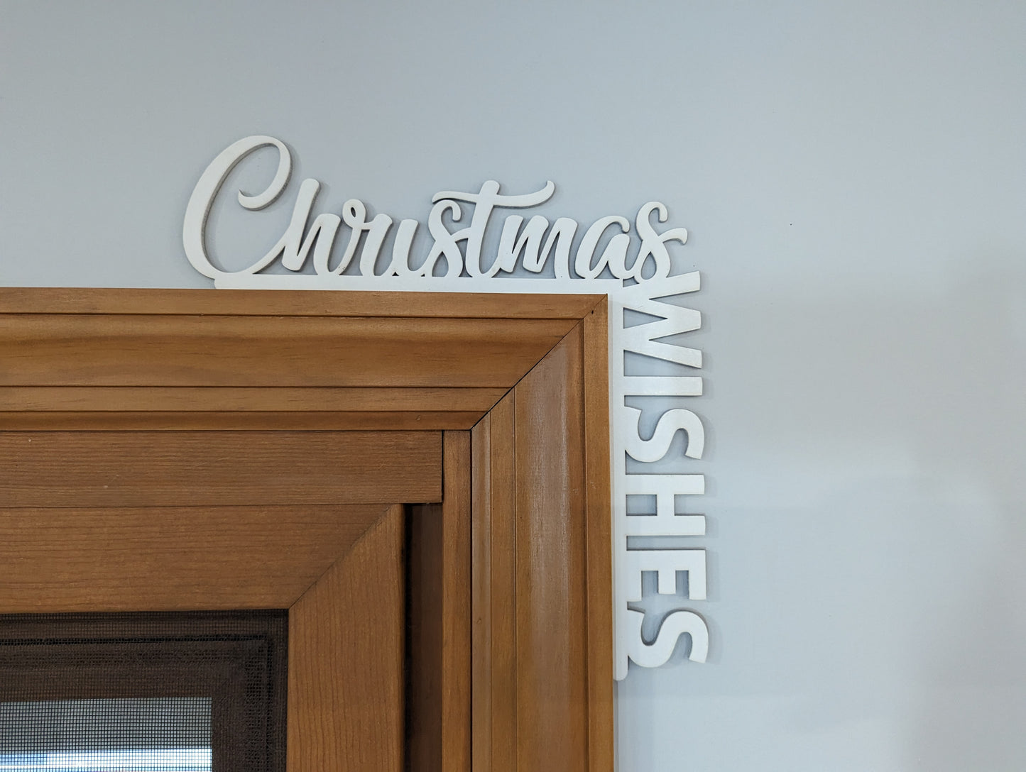 Christmas Wishes Door/Window Frame Décor