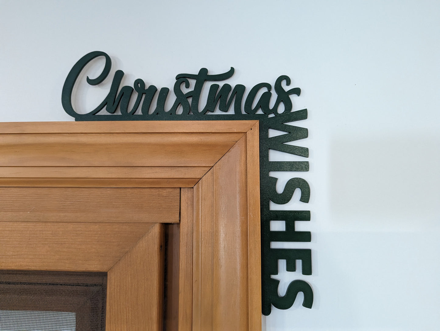 Christmas Wishes Door/Window Frame Décor