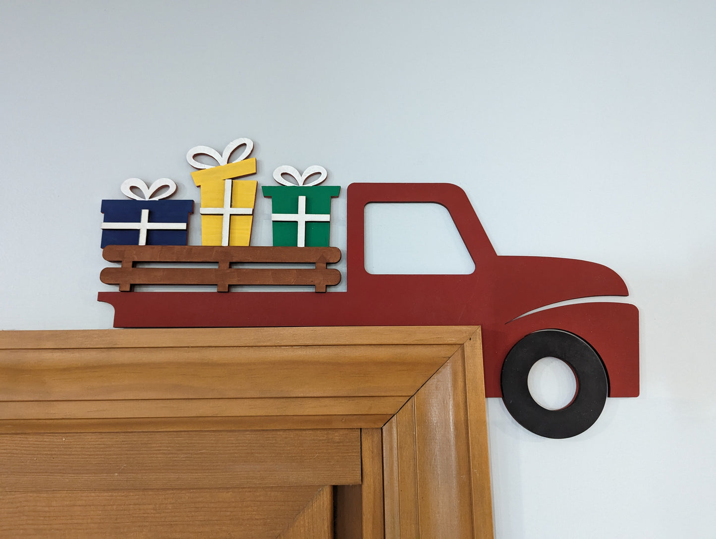 Christmas Truck Door/Window Trim Décor