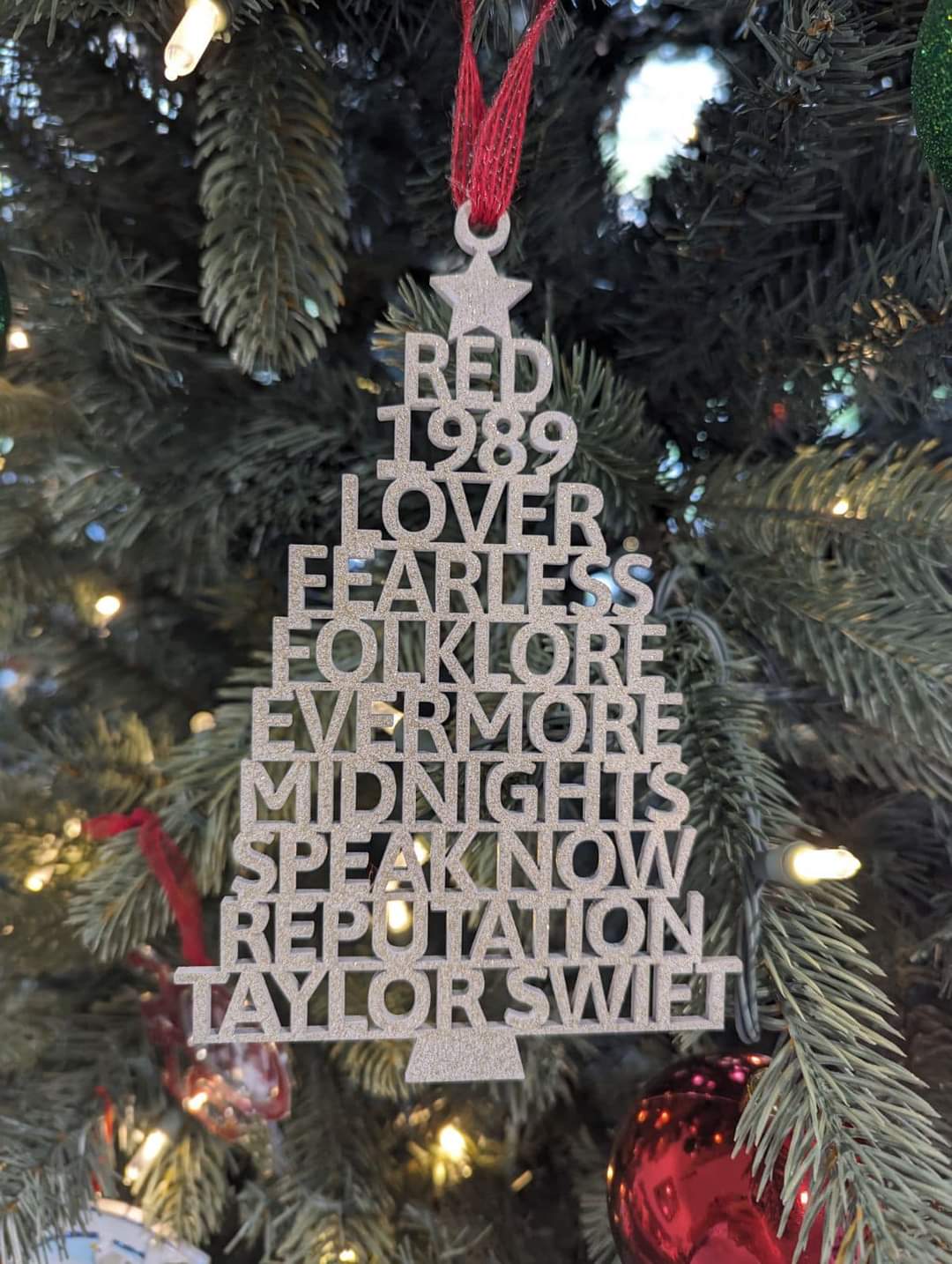 Taylor Swift Ornament