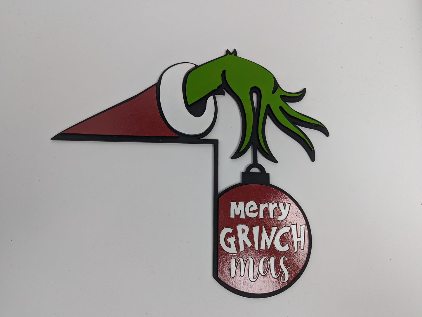 Grinch Hand - Merry Grinchmas Door/Window Trim Décor