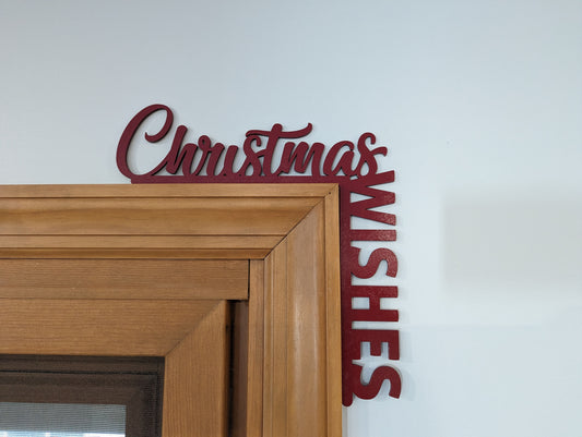 Christmas Wishes Door/Window Frame Décor