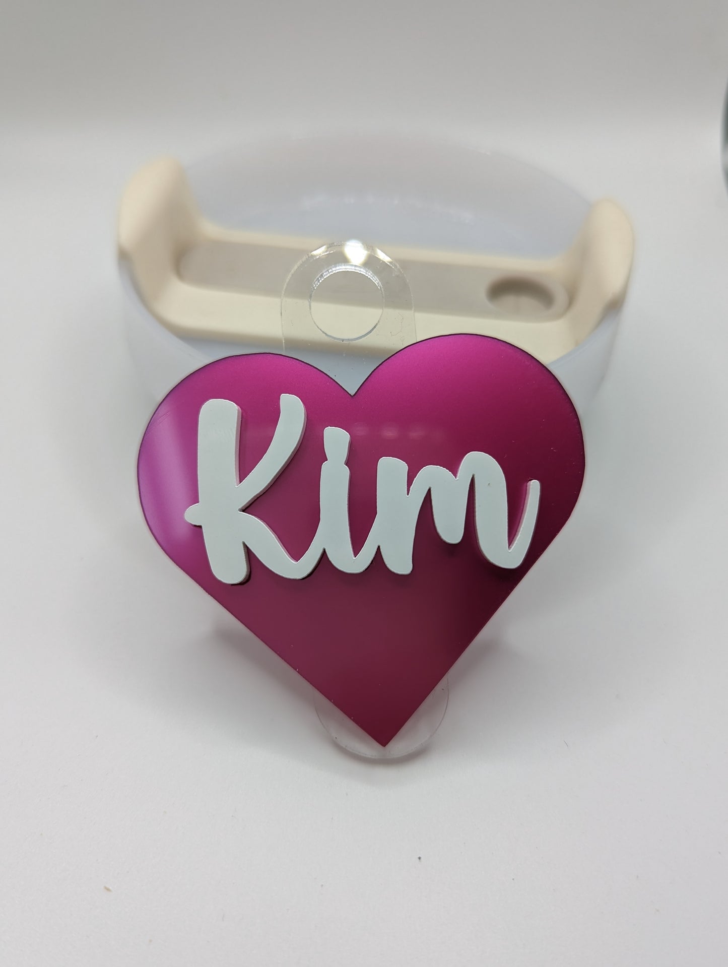 Stanley Heart Shaped Name Plate
